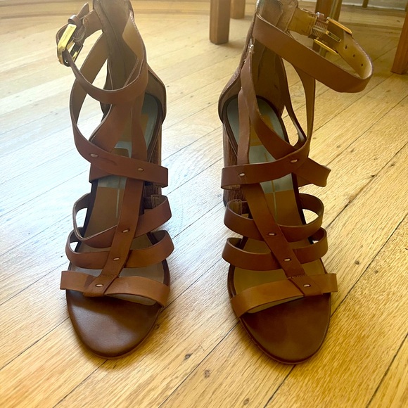 Dolce Vita brown strappy heels / sandals  size 7 - Picture 5 of 5